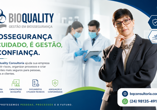 Consultoria em biossegurança para empresas da saúde, estética, veterinária e serviços técnicos.